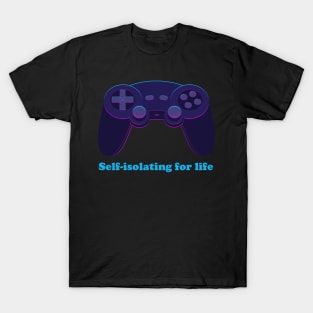 Self-Isolation Videogame Controller T-Shirt